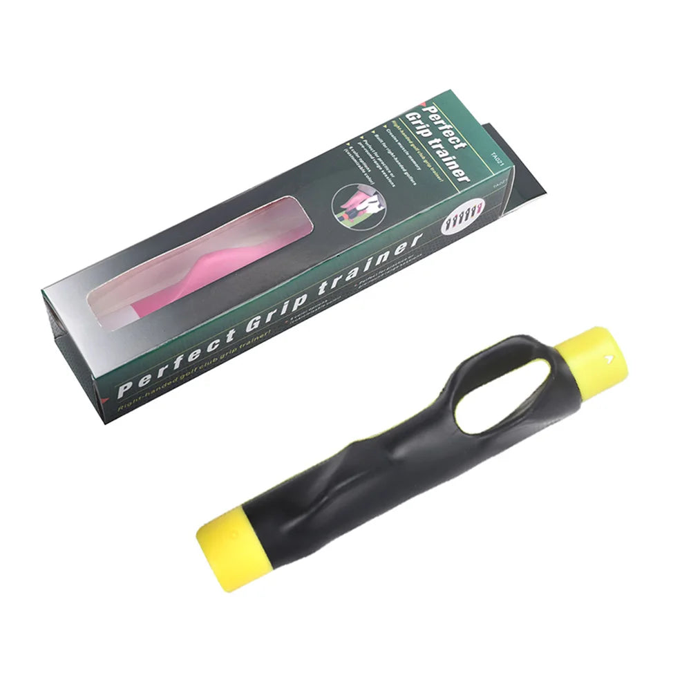 Golf Grip Correction Device for Beginners - Practice Tool for Club Improvement
